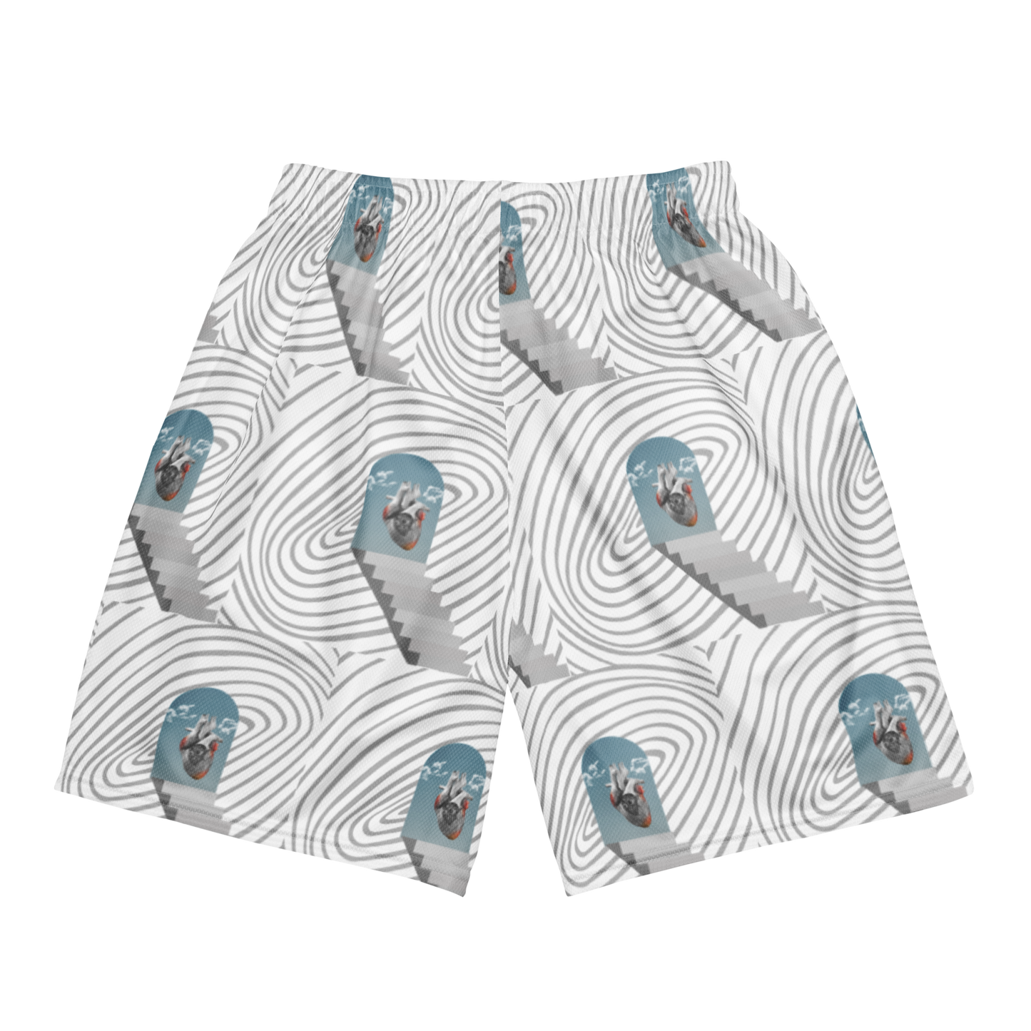 Way to heart, Unisex mesh shorts