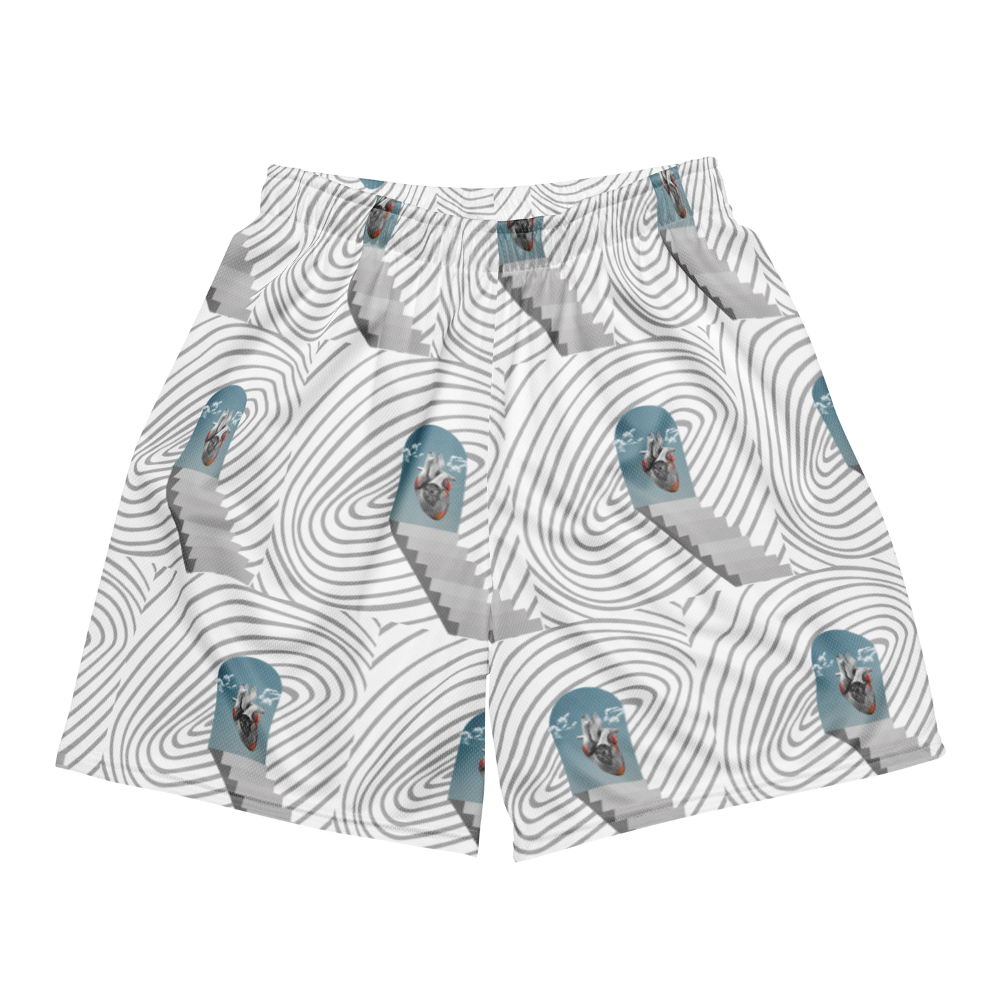 Way to heart, Unisex mesh shorts