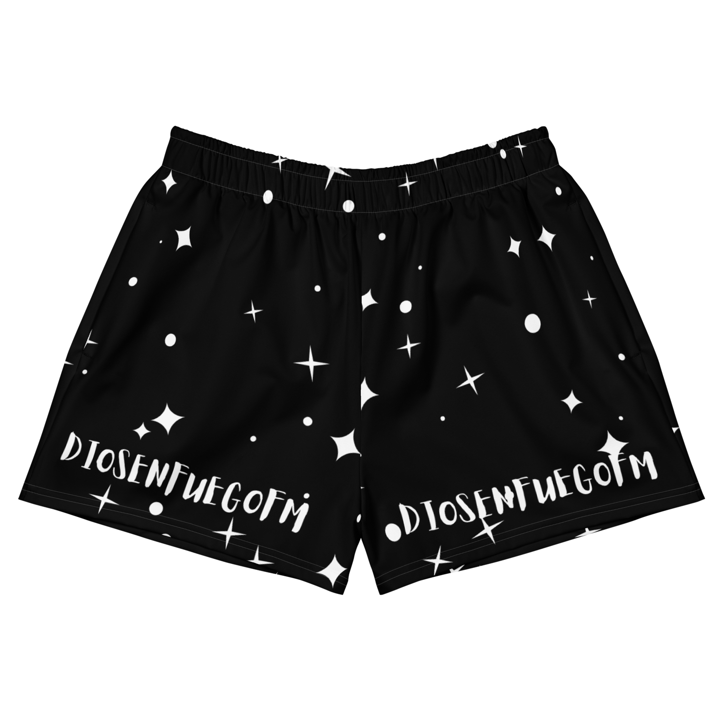 Star sky, Women’s Recycled Athletic Shorts