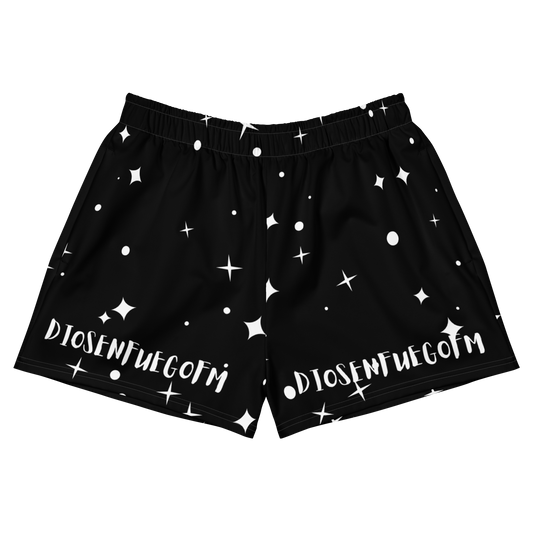 Star sky, Women’s Recycled Athletic Shorts