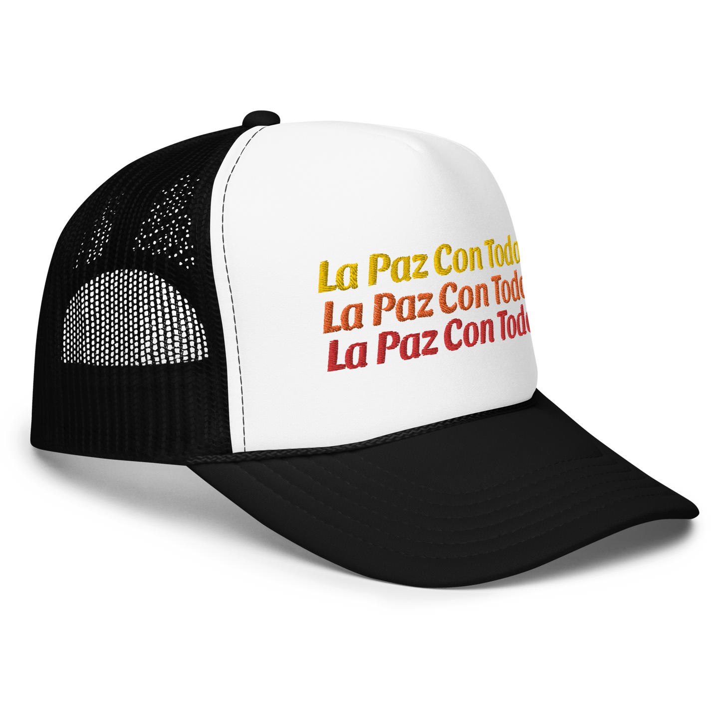 La Paz Con Todo Foam trucker hat