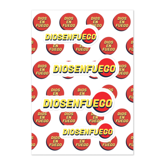 DIOSENFUego, Sticker sheet