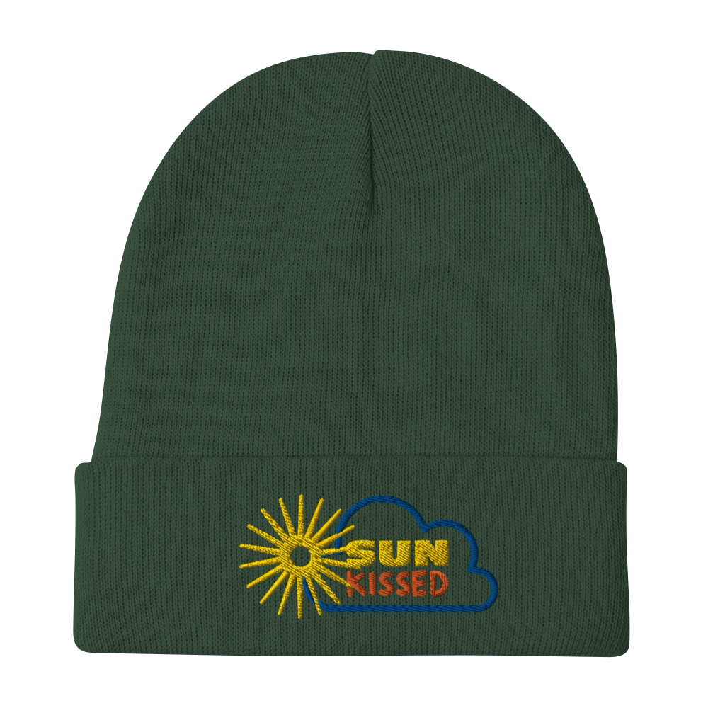 Sun Kissed, Embroidered Beanie