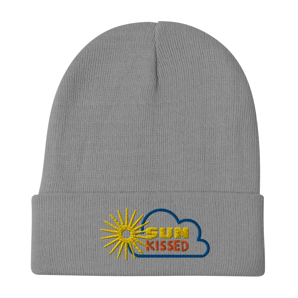 Sun Kissed, Embroidered Beanie