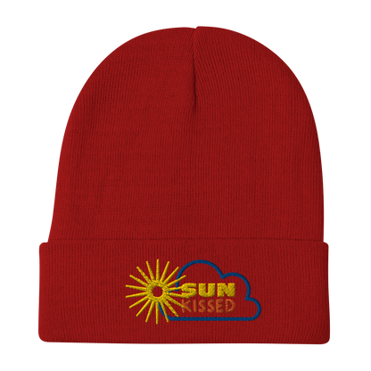 Sun Kissed, Embroidered Beanie