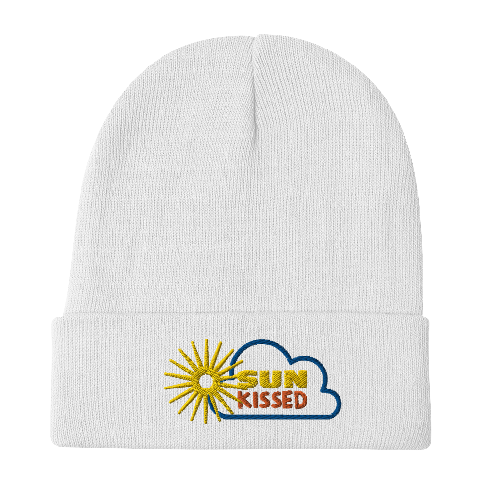 Sun Kissed, Embroidered Beanie