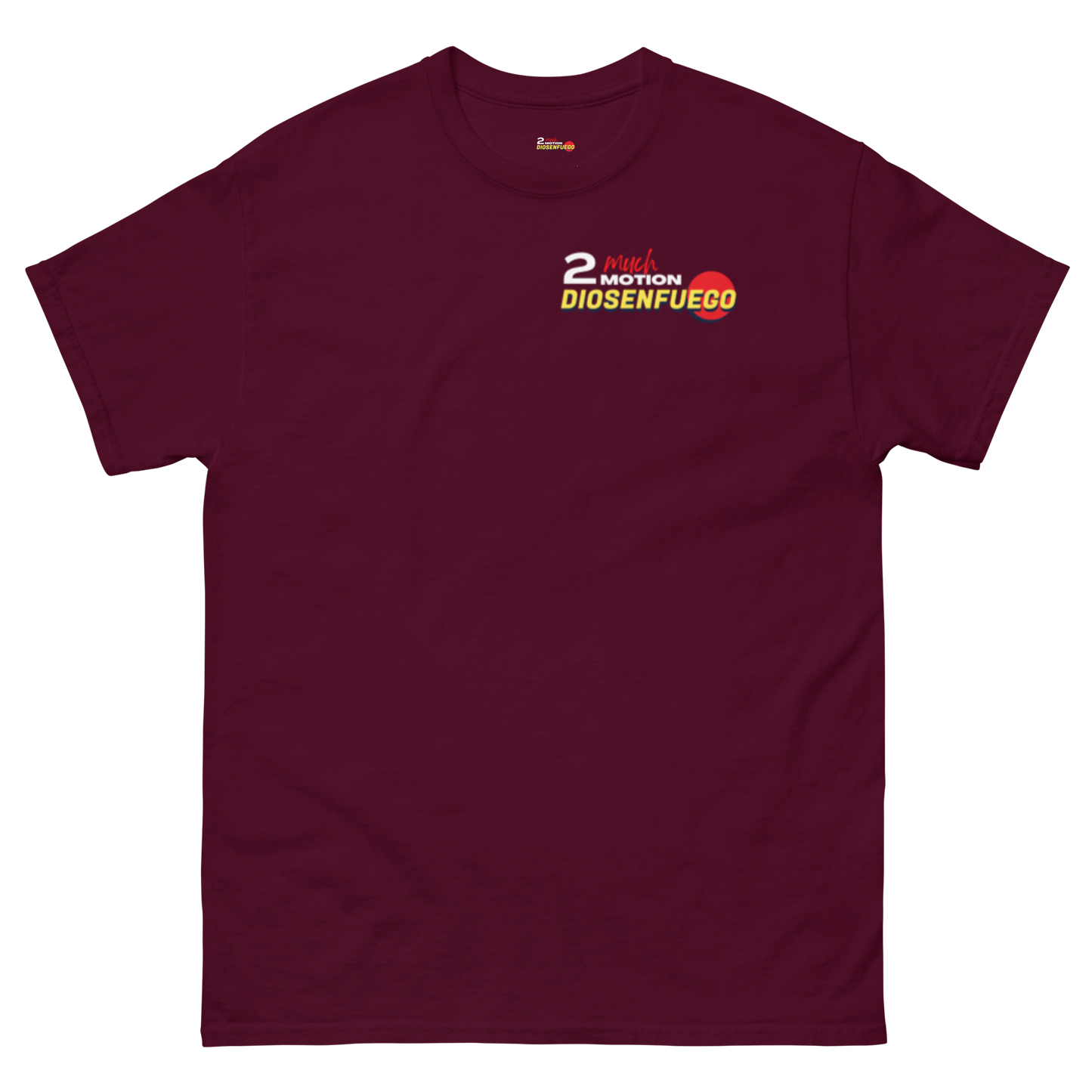 2MuchMotion & Dioesenfuego Collab 2.0 Men's classic tee