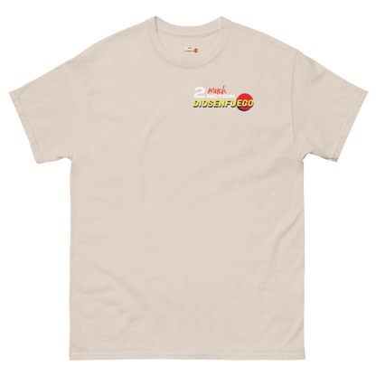 2MuchMotion & Dioesenfuego Collab 2.0 Men's classic tee