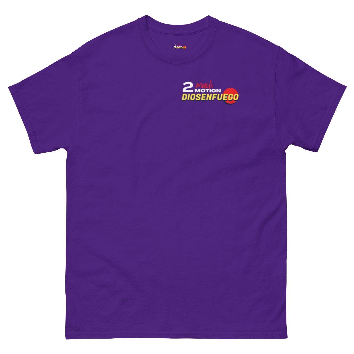 2MuchMotion & Dioesenfuego Collab 2.0 Men's classic tee