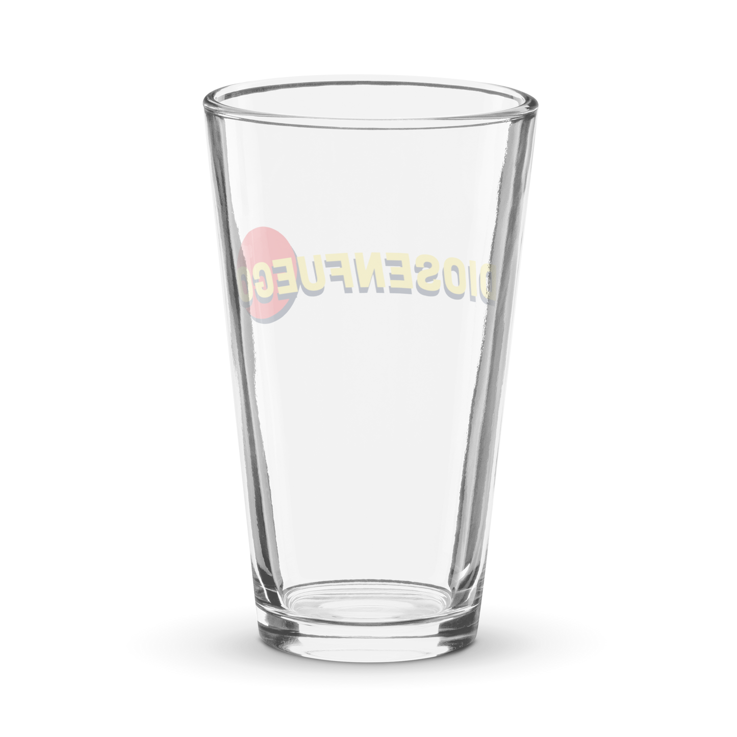 DIOSENFUego, Shaker pint glass