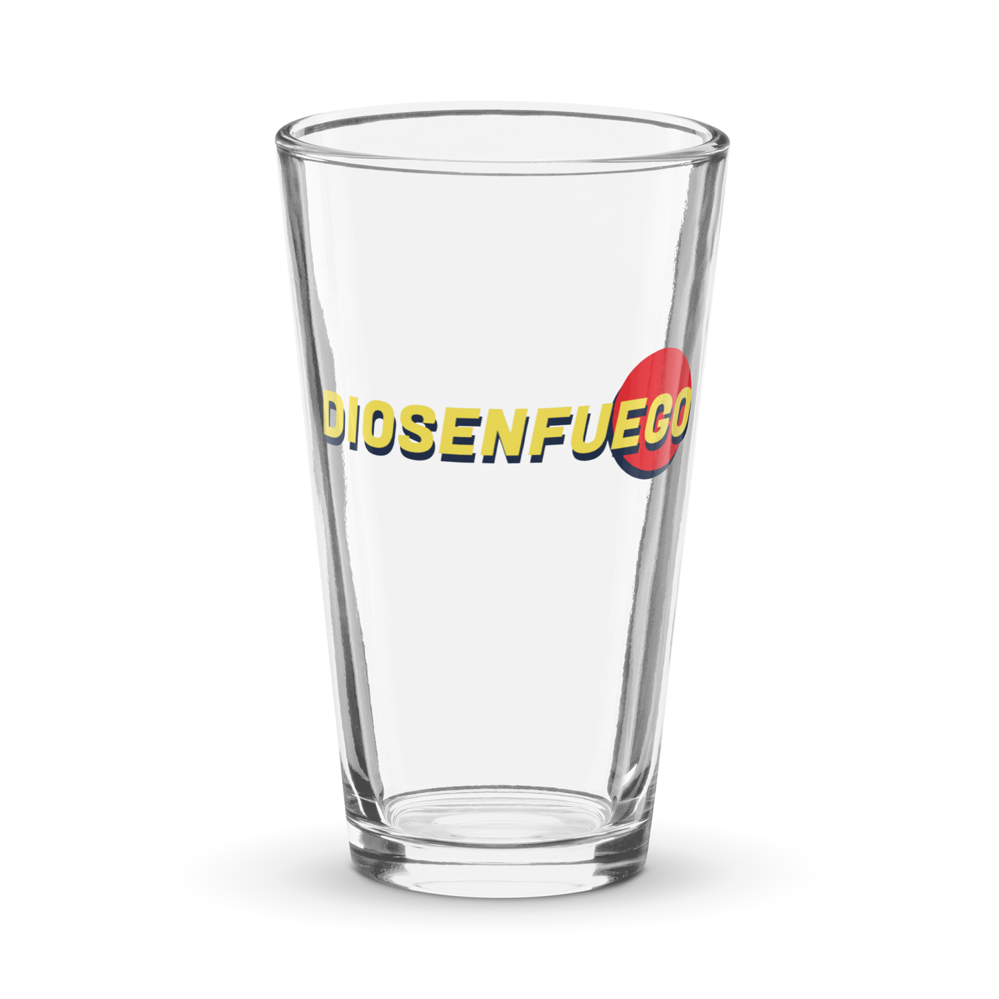 DIOSENFUego, Shaker pint glass