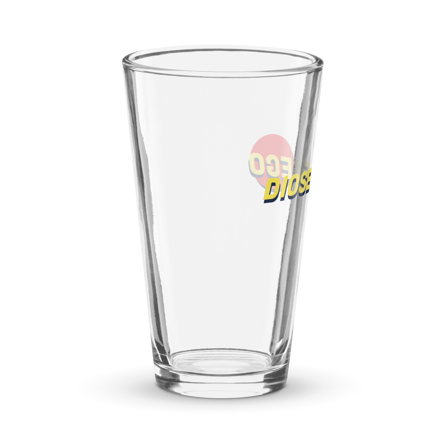 DIOSENFUego, Shaker pint glass