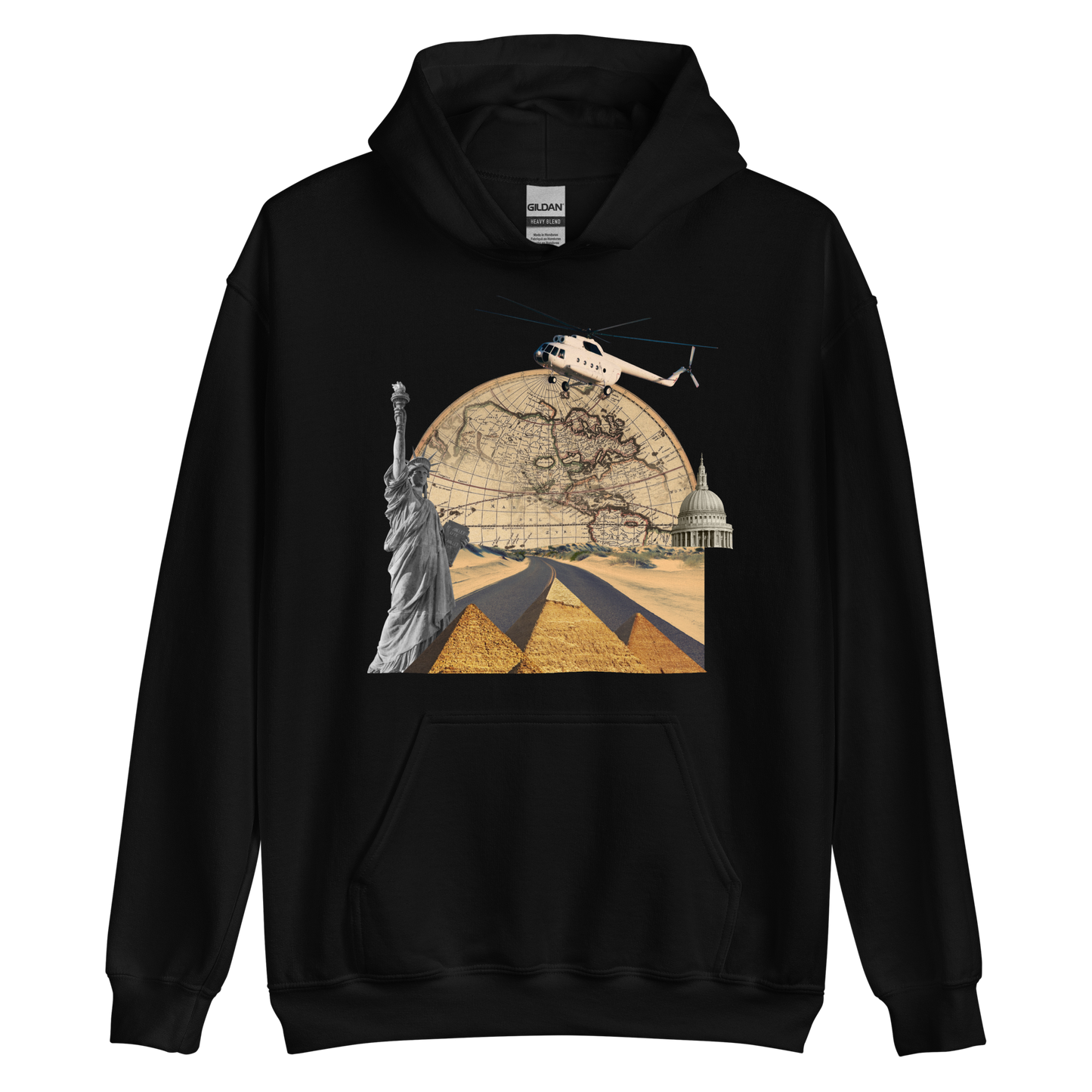 Everywhere, Unisex Hoodie