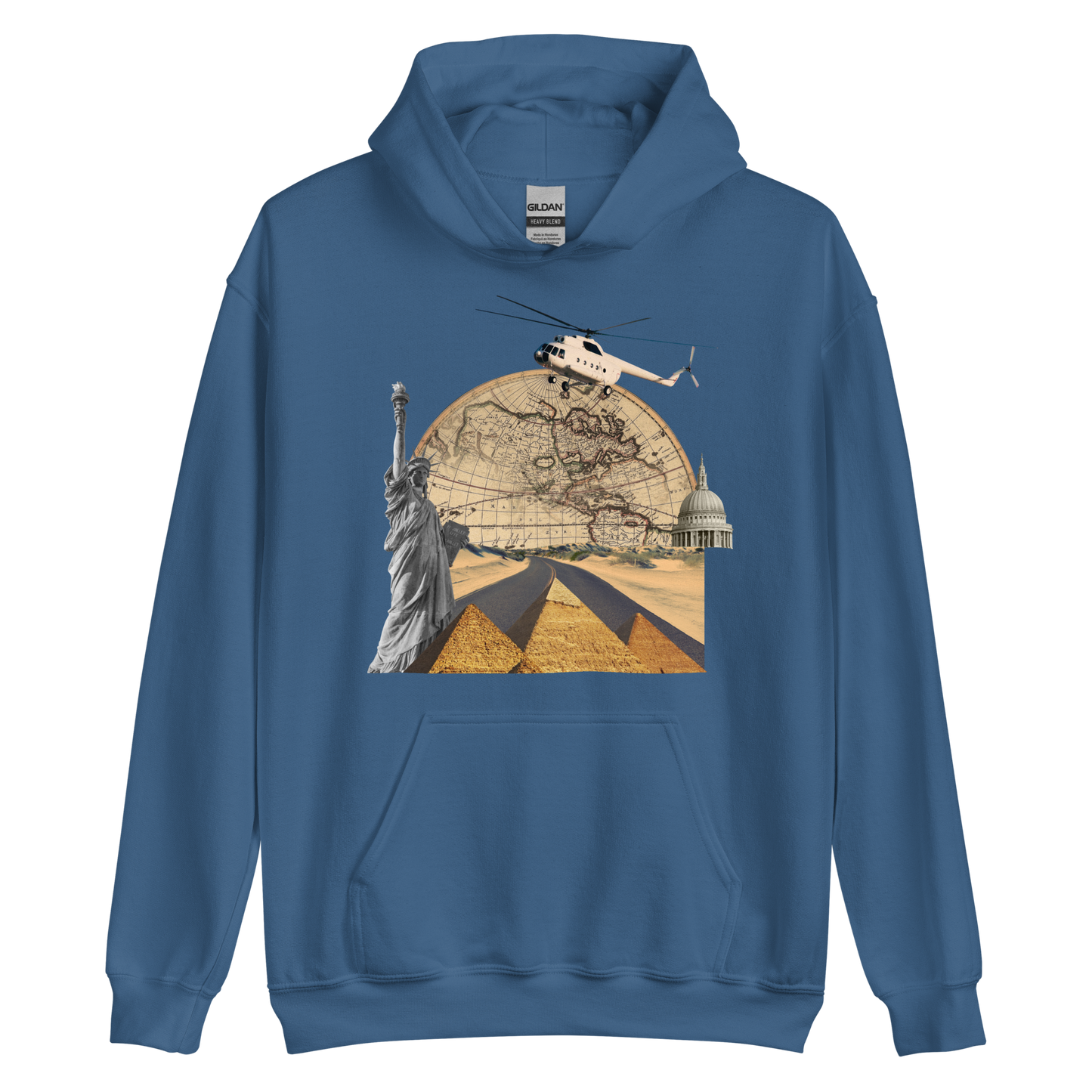 Everywhere, Unisex Hoodie