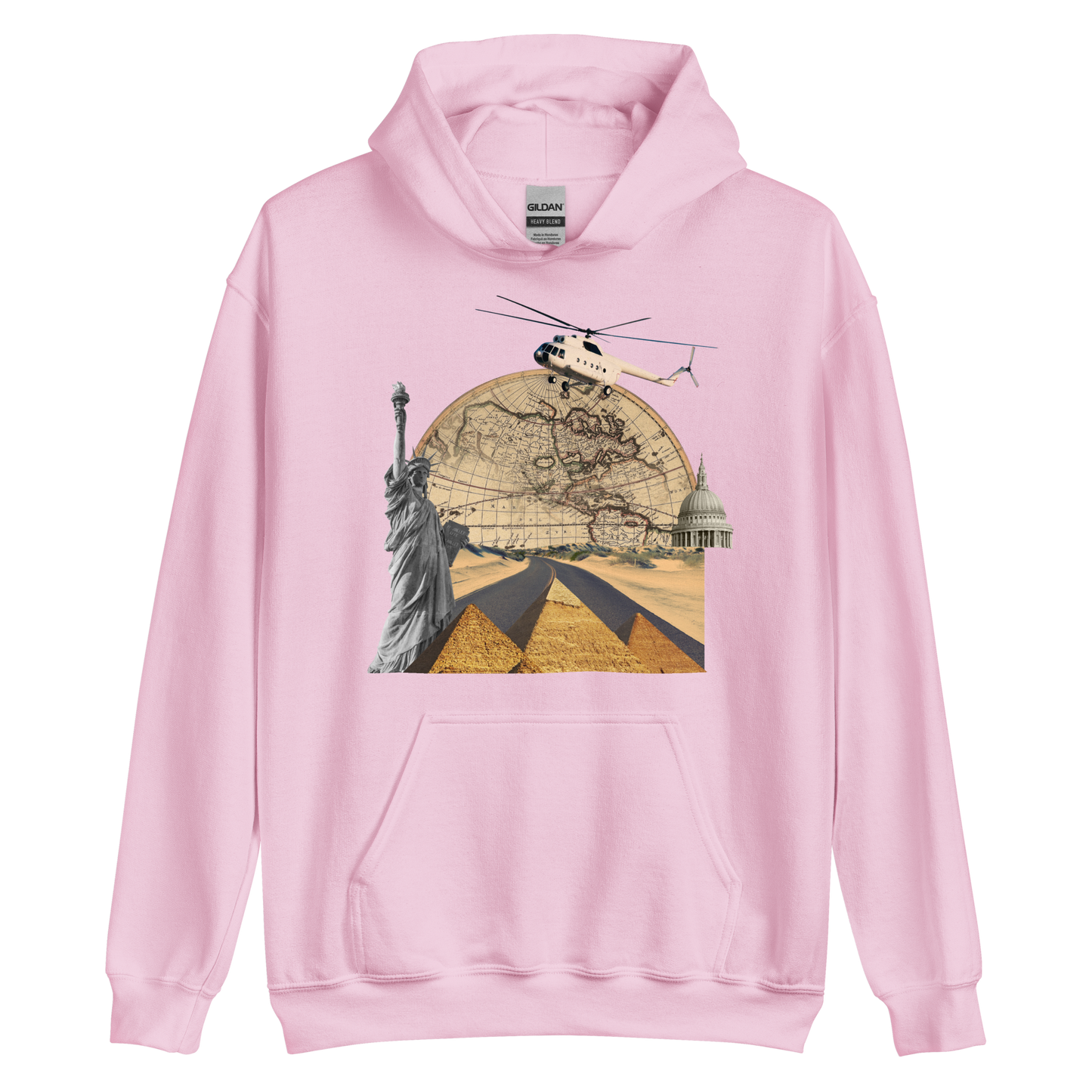 Everywhere, Unisex Hoodie