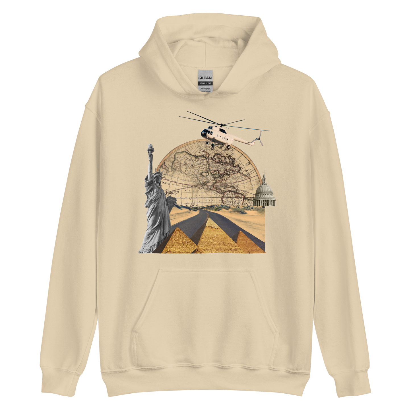 Everywhere, Unisex Hoodie