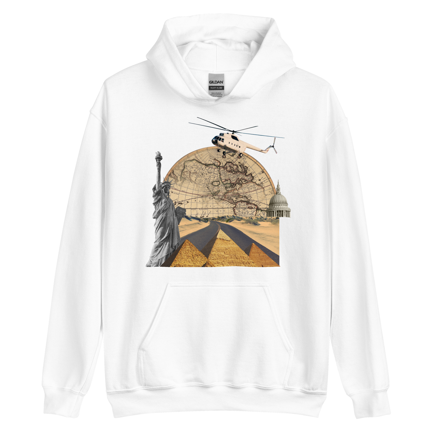 Everywhere, Unisex Hoodie