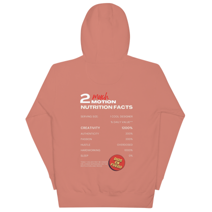 2MuchMotion & Dioesenfuego Collab 2.0 Unisex Hoodie